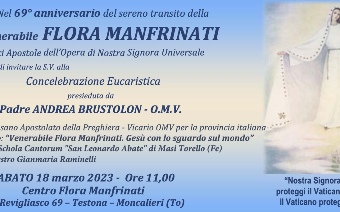 Invito, sabato 18 marzo 2023